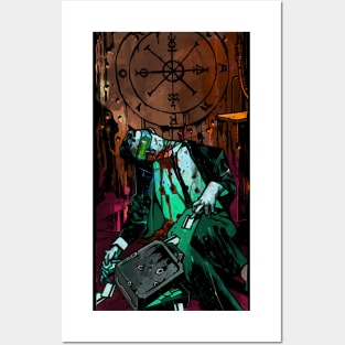 The Wheel of Fortune (Cyberpunk Tarot) Posters and Art